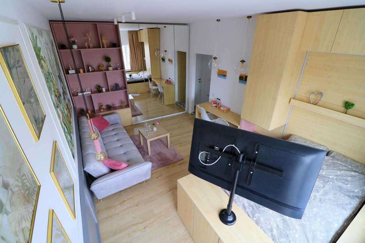 Deluxe Studio Old Center Panoramic View Terrace Appartement Boekarest Buitenkant foto